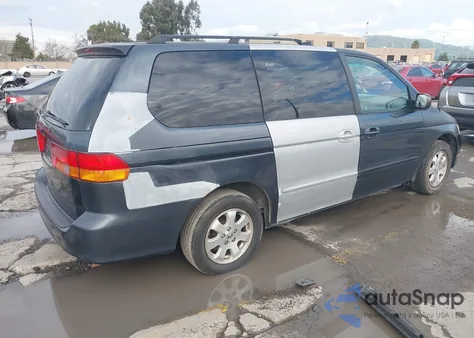 2004 Honda Odyssey Ex-L z USA, uszkodzony, nr VIN 5FNRL18044B020221